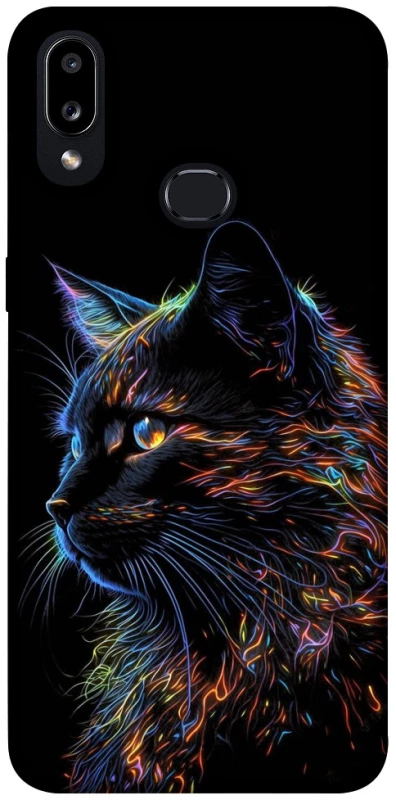 Чохол на Samsung Galaxy A10s Чорний кіт фото 1 з 1
