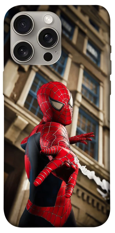 Чехол на Apple iPhone 15 Pro Max (6.7") Spiderman фото 1 из 1