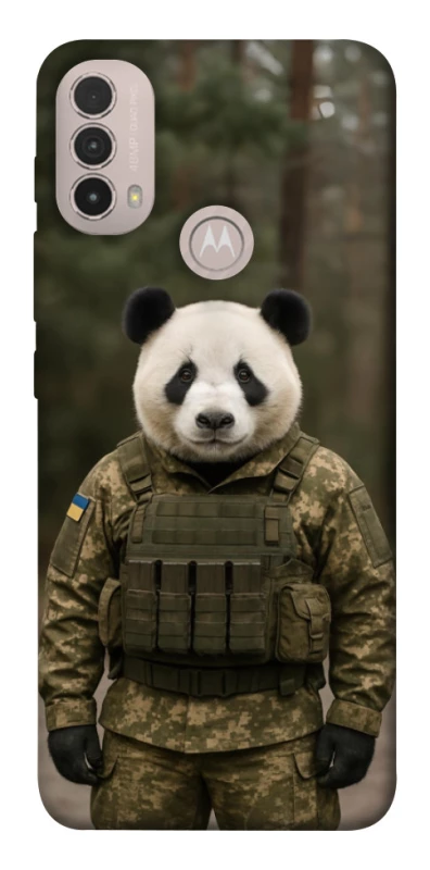 Чохол на Motorola Moto E40 Панда захисник фото 1 з 1
