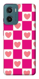 Чохол на Motorola Moto G06 Chess heart фото 1 з 1