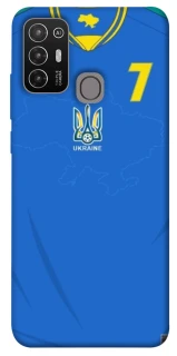 Чехол на ZTE Blade A52 UA-Football ver.4 фото 1 из 1