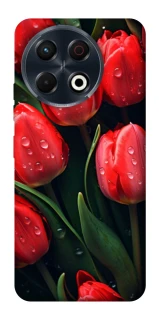 Чохол на TECNO Spark 30 Pro (KL7) Червоні тюльпани фото 1 Чохол на TECNO Spark 30 Pro (KL7) Червоні тюльпани фото 1 з 1