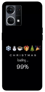 Чохол на Oppo Reno 7 4G Christmas Loading фото 1 з 1