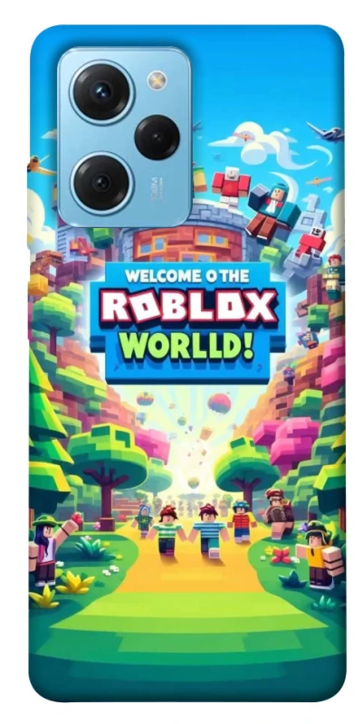Чохол на Xiaomi Poco X5 Pro 5G Roblox World фото 1 з 1