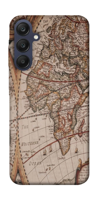 Чохол на Samsung Galaxy A25 5G Карта подорожей фото 1 з 1