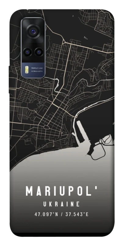 Чехол на Vivo Y53s Mariupol map фото 1 из 1