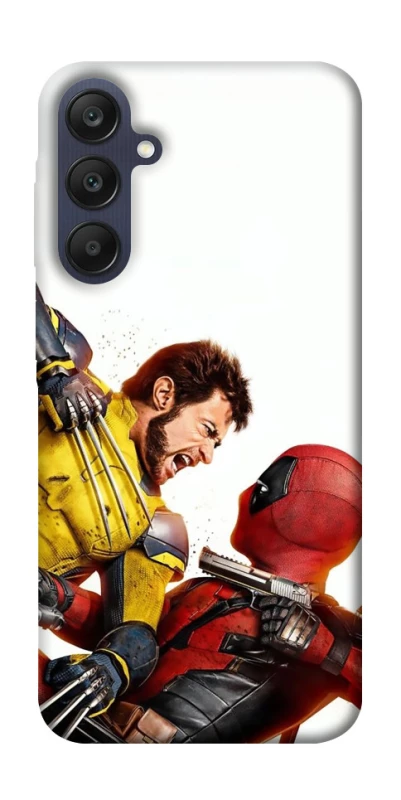 Чехол на Samsung Galaxy A25 5G Deadpool and Wolverine фото 1 из 1