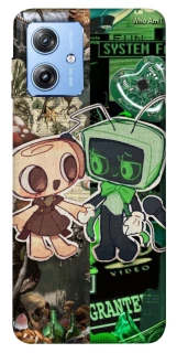 Чехол на Motorola Moto G84 Dandy World Shelly Art фото 1 из 1