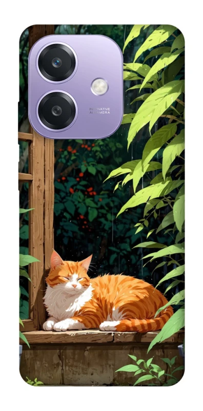 Чохол на Oppo A3X red cat фото 1 з 1