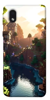 Чехол на Samsung Galaxy M01 Core / A01 Core Minecraft sunset фото 1 из 1