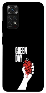 Чехол на Xiaomi Redmi Note 11 (Global) / Note 11S Green Day logo фото 1 Чехол на Xiaomi Redmi Note 11 (Global) / Note 11S Green Day logo фото 1 из 1
