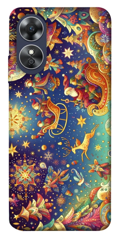 Чохол на Oppo A17 Christmas spirit ver.10 фото 1 з 1