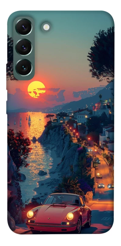 Чехол на Samsung Galaxy S22+ Porsche sunrise фото 1 из 1