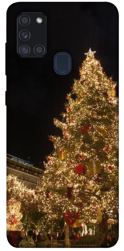 Чохол на Samsung Galaxy A21s Новорічний v34 фото 1 з 1