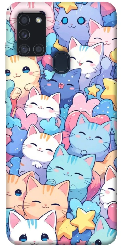 Чехол на Samsung Galaxy A21s Funny Kittens ver.3 фото 1 из 1