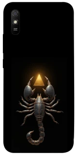 Чехол на Xiaomi Redmi 9A Scorpio with Golden Triangle фото 1 из 1