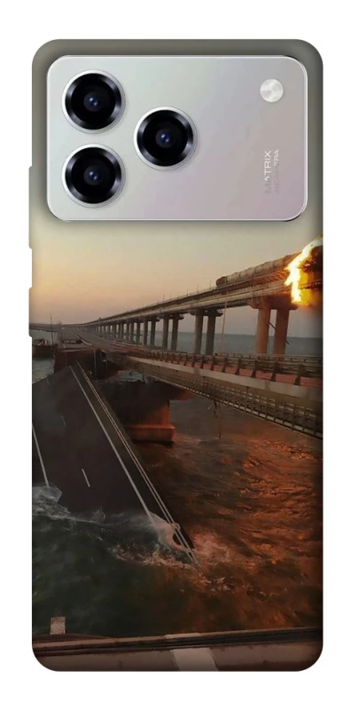 Чохол на ZTE Blade A76 Кримський міст втомився фото 1 з 1