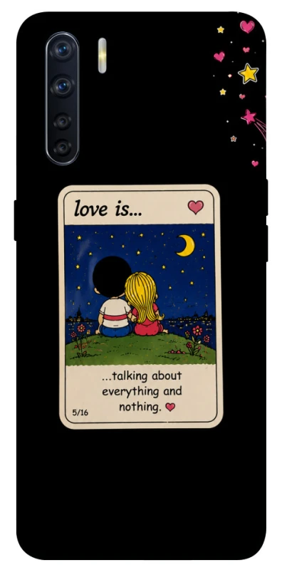 Чохол на Oppo A91 Love is ver.6 фото 1 з 1