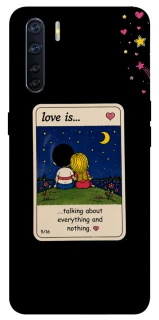 Чехол на Oppo A91 Love is ver.6 фото 1 из 1