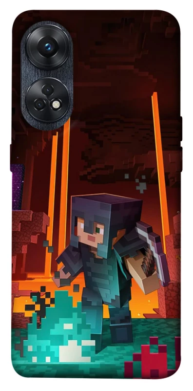 Чохол на Oppo Reno 8T 4G Minecraft game adventure фото 1 з 1
