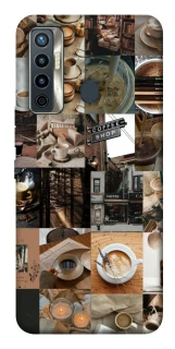Чохол на TECNO Camon 17 Coffee collage ver.3 фото 1 з 1