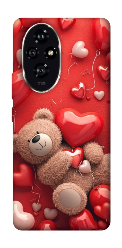 Чохол на Honor 200 bear in hearts фото 1 з 1