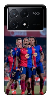 Чохол на Xiaomi Poco X6 FC Barcelona team фото 1 з 1