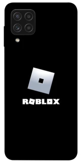 Чехол на Samsung Galaxy A22 4G Roblox logo black фото 1 из 1