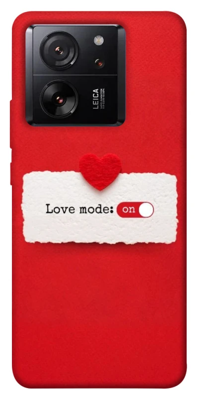 Чехол на Xiaomi 13T Pro Love Mode ON фото 1 из 1