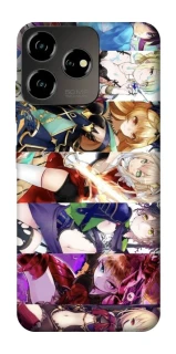 Чехол на ZTE Blade V50 Design 4G Genshin Impact ver.2 фото 1 из 1