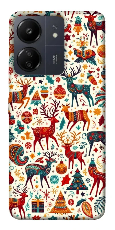 Чохол на Xiaomi Redmi 13C Christmas spirit ver.5 фото 1 з 1