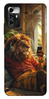 Чехол на ZTE Blade V40 Vita Лев v2 фото 1 из 1