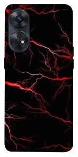 Чохол на Oppo Reno 8T 4G Червона молнія фото 1 з 1