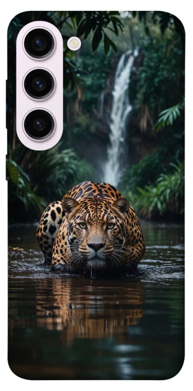 Чохол на Samsung Galaxy S23+ Leopard in water фото 1 з 1