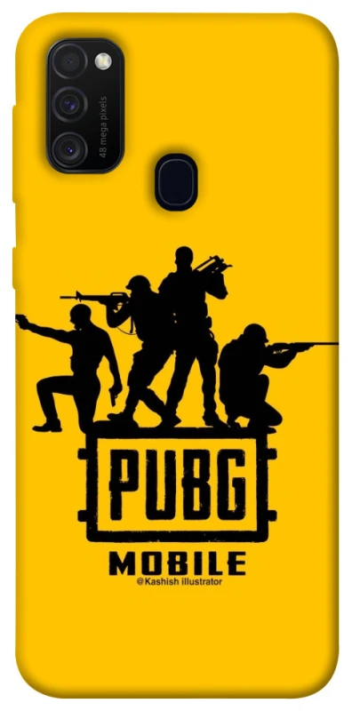 Чехол на Samsung Galaxy M21 Pubg logo ver.2 фото 1 из 1