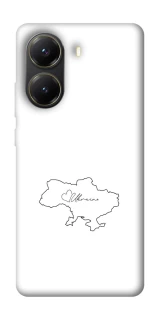 Чехол на Xiaomi Poco X7 Pro Ukraine map фото 1 из 1