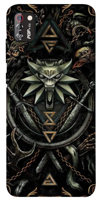 Чехол на TECNO POP 4 Pro Ведьмак фото 1 из 1