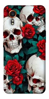 Чохол на Samsung Galaxy Xcover7 skull and rose фото 1 з 1