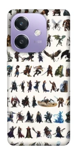 Чехол на Oppo A3 4G Character Selection фото 1 из 1