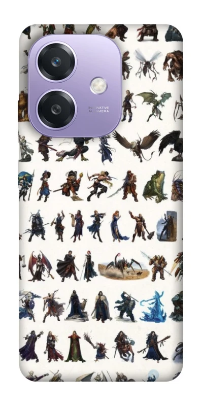 Чехол на Oppo A3X Character Selection фото 1 из 1