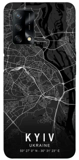 Чохол на Oppo A74 4G Kyiv map фото 1 з 1