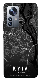 Чохол на Xiaomi 12 / 12X Kyiv map фото 1 з 1