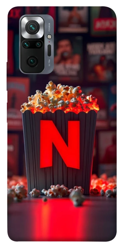 Чехол на Xiaomi Redmi Note 10 Pro Netflix and popcorn фото 1 из 1