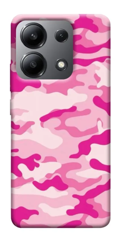 Чехол на Xiaomi Redmi Note 13 4G camouflage pink фото 1 из 1