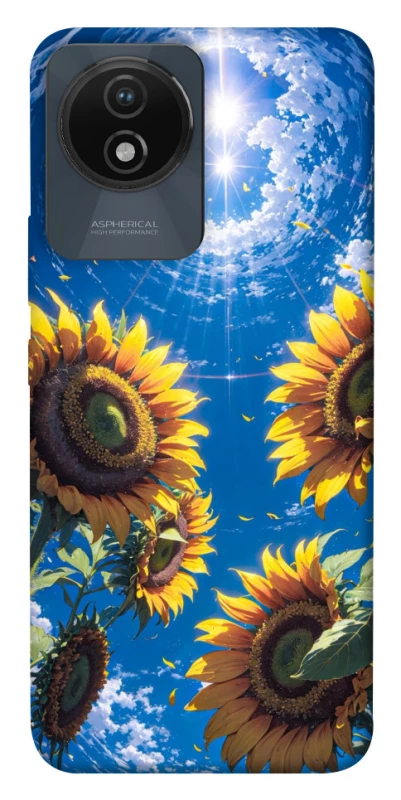 Чохол на Vivo Y02 Sunflowers фото 1 з 1