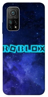 Чехол на Xiaomi Mi 10T Roblox Space Logo Blue фото 1 из 1