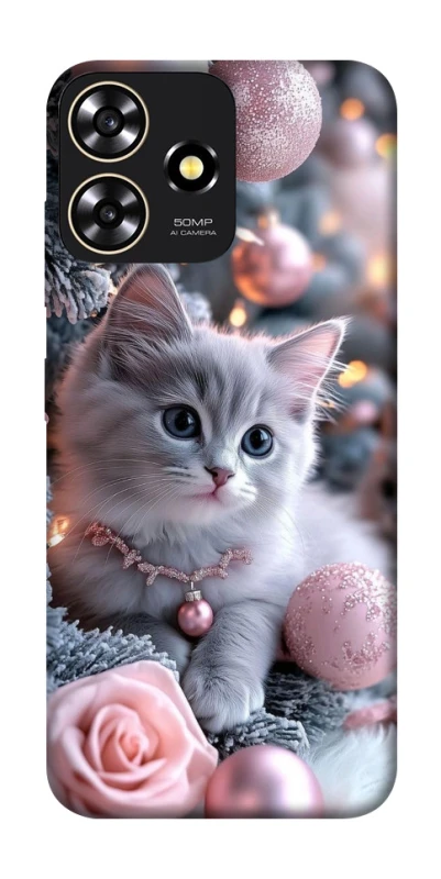 Чохол на ZTE Blade A73 4G Christmas Kitty фото 1 з 1