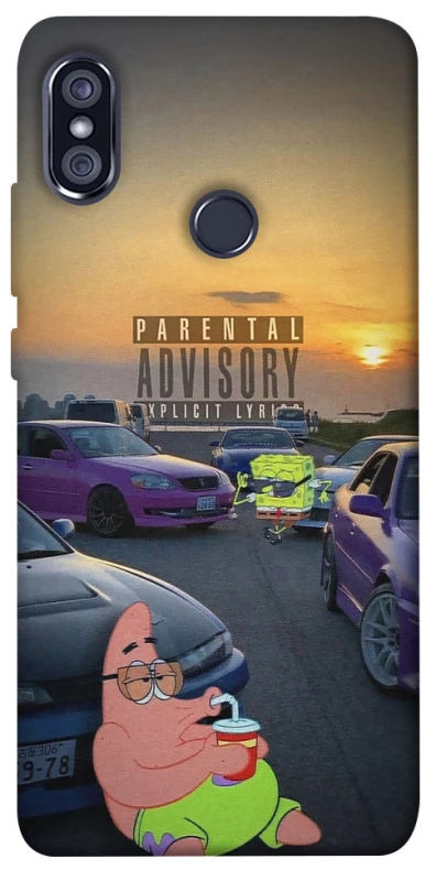 Чохол на Xiaomi Redmi Note 5 Pro / Note 5 (AI Dual Camera) Патрік на перегонах фото 1 з 1