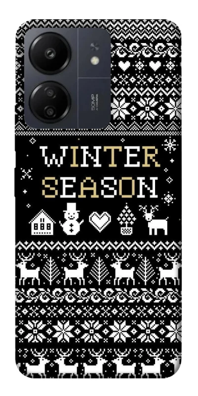 Чехол на Xiaomi Poco C65 Christmas jumper ver.1 фото 1 из 1