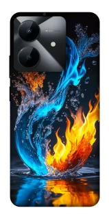 Чохол на Realme Note 60x Water And Fire фото 1 з 1